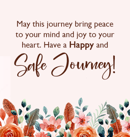 Happy Journey Message To a Friend
