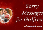 Sorry Messages For Girlfriend
